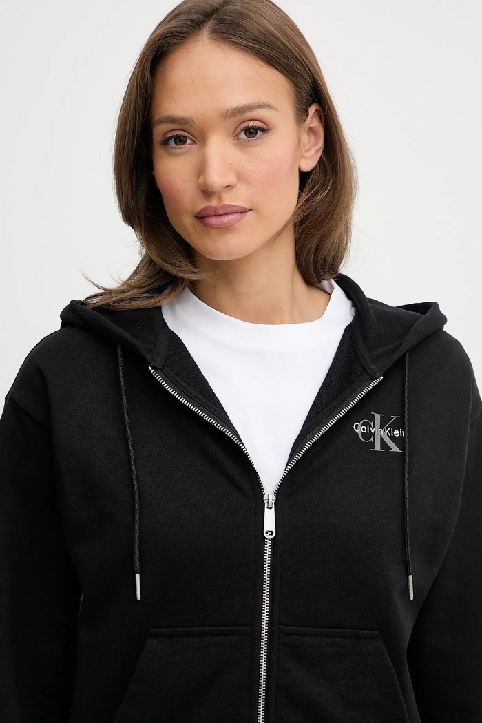 Oblečenie Mikina Calvin Klein Jeans LV047B270G čierna