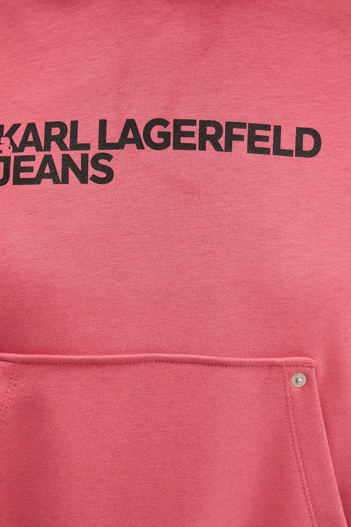 Pulover Karl Lagerfeld Jeans A2W20053 oranžna