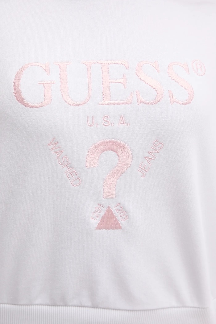 Mikina Guess YARROW V5GQ17.KCRT1 bílá
