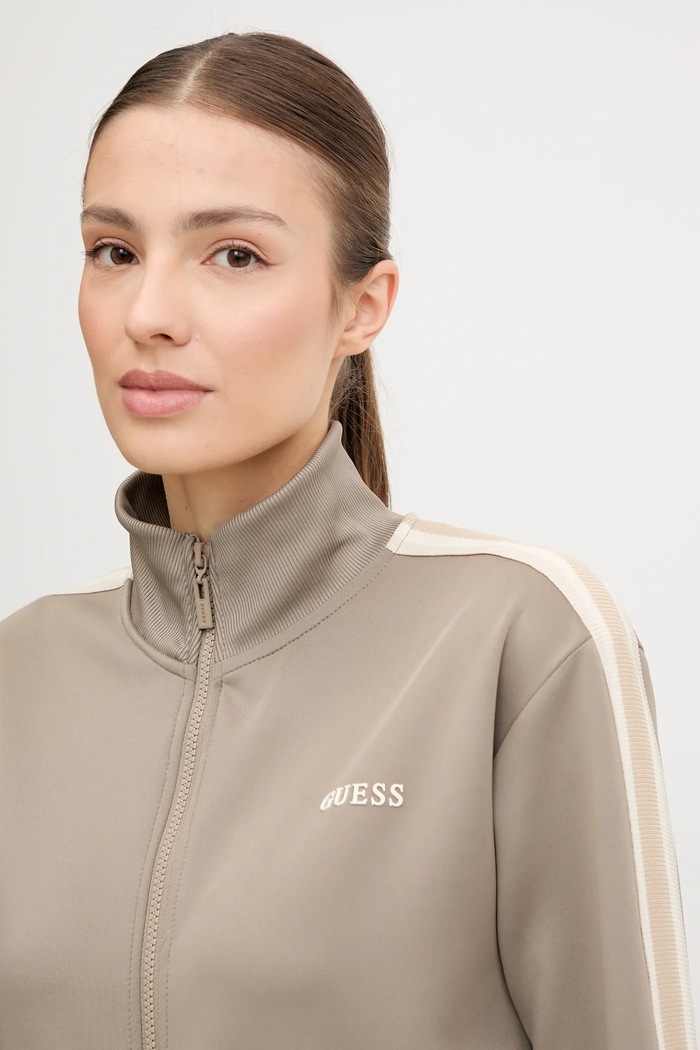 Mikina Guess YARROW zelená V5GQ18.KCRU2