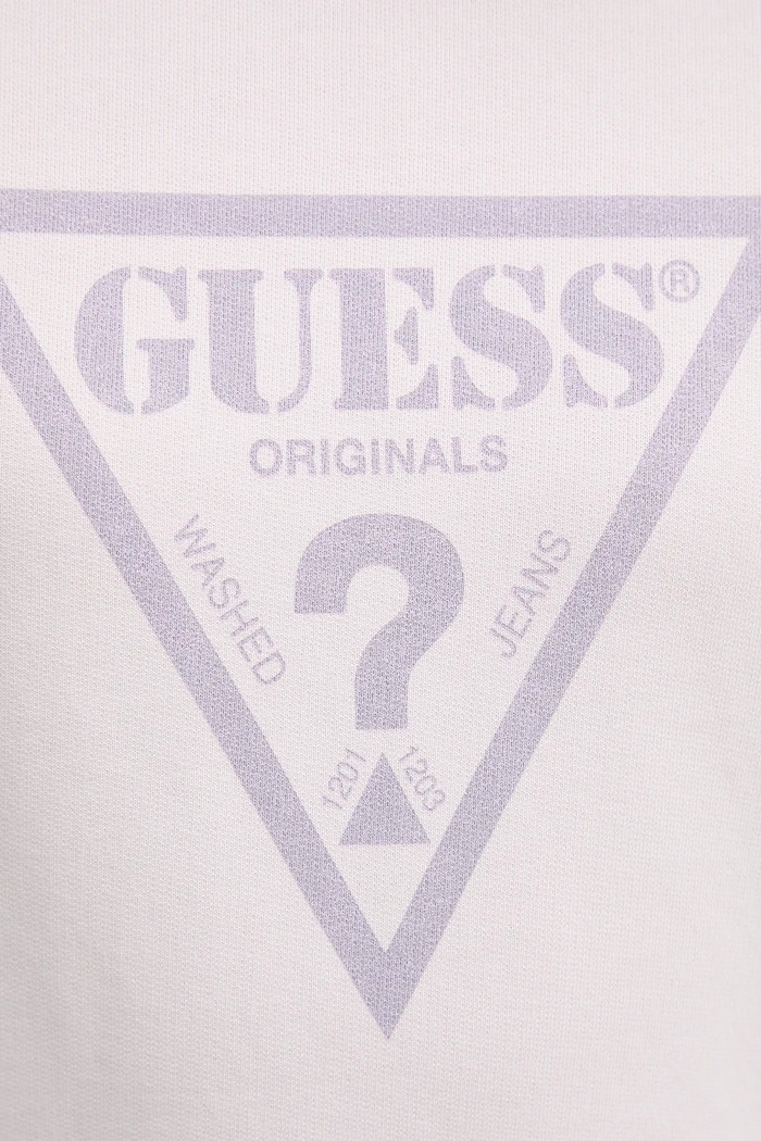 Guess Originals bluza bawełniana fioletowy W5GQ03.K68I4
