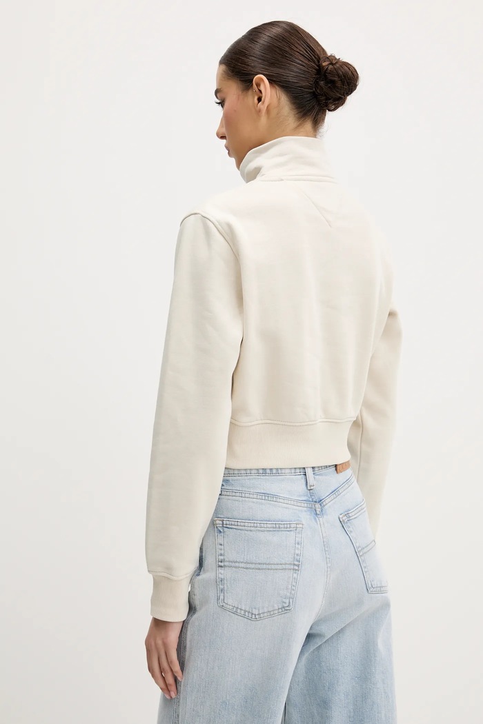 Odzież Tommy Jeans bluza DW0DW20305 beżowy