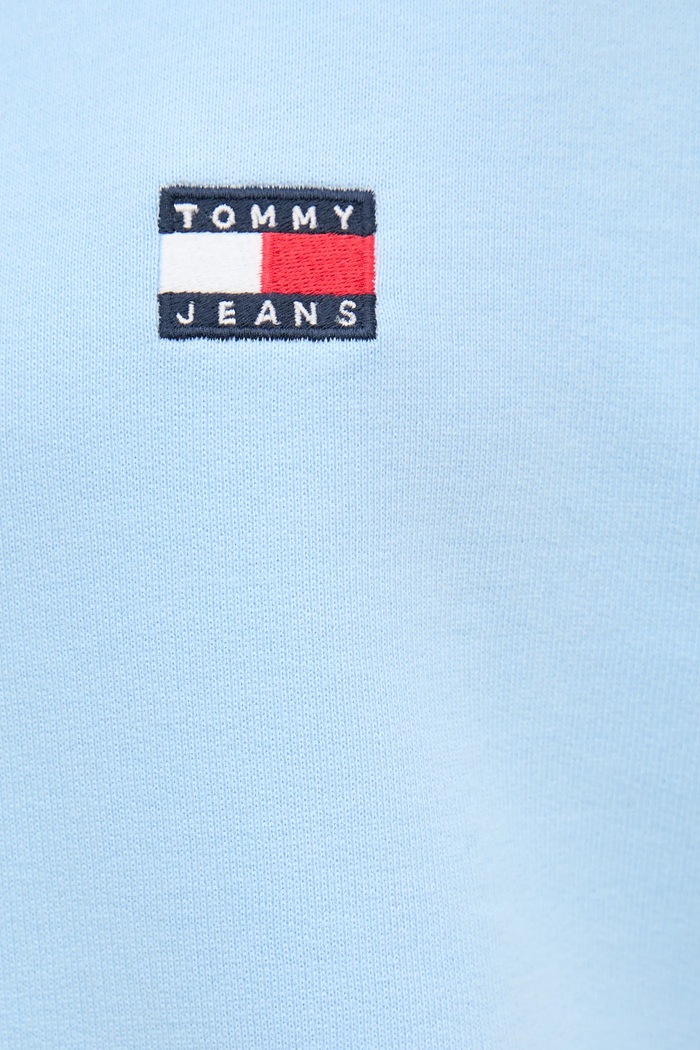 Tommy Jeans pamut melegítőfelső kék DW0DW21344