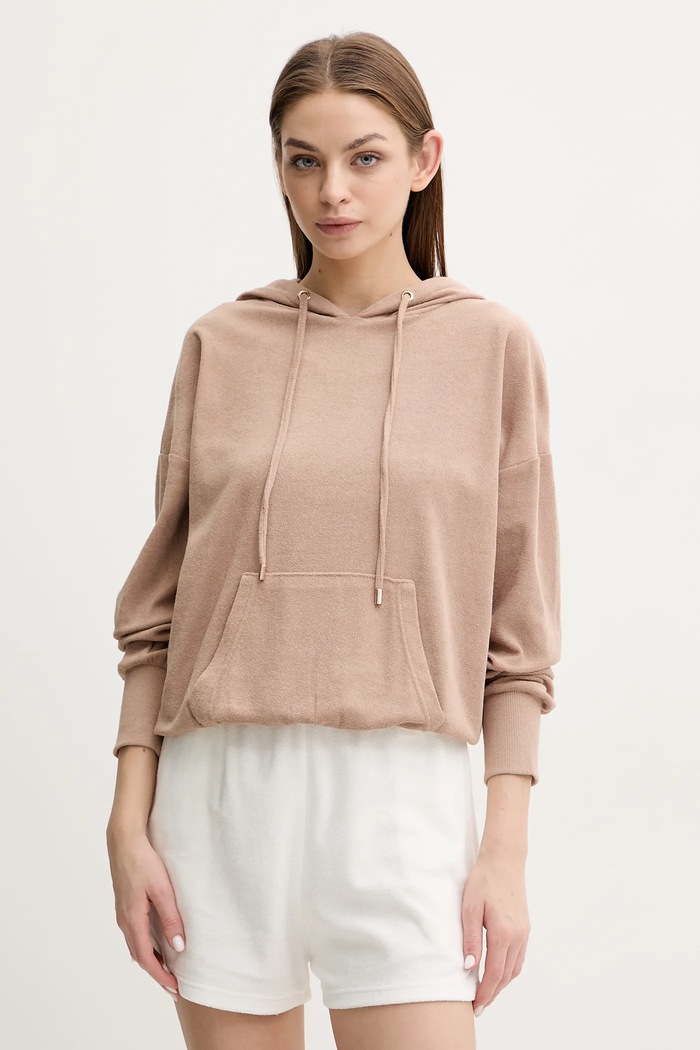Melissa Odabash felpa con marrone MO.NORA