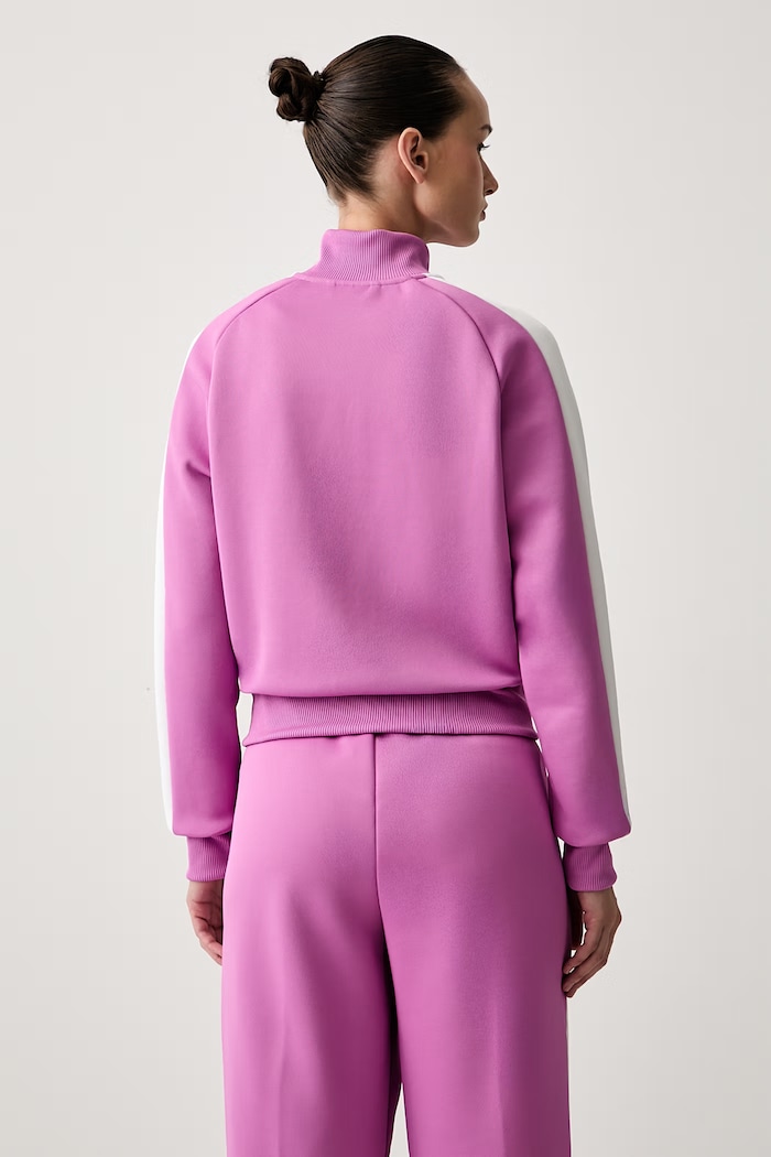 Oblečenie Puma mikina na zips dámska Always on 629796 fialová