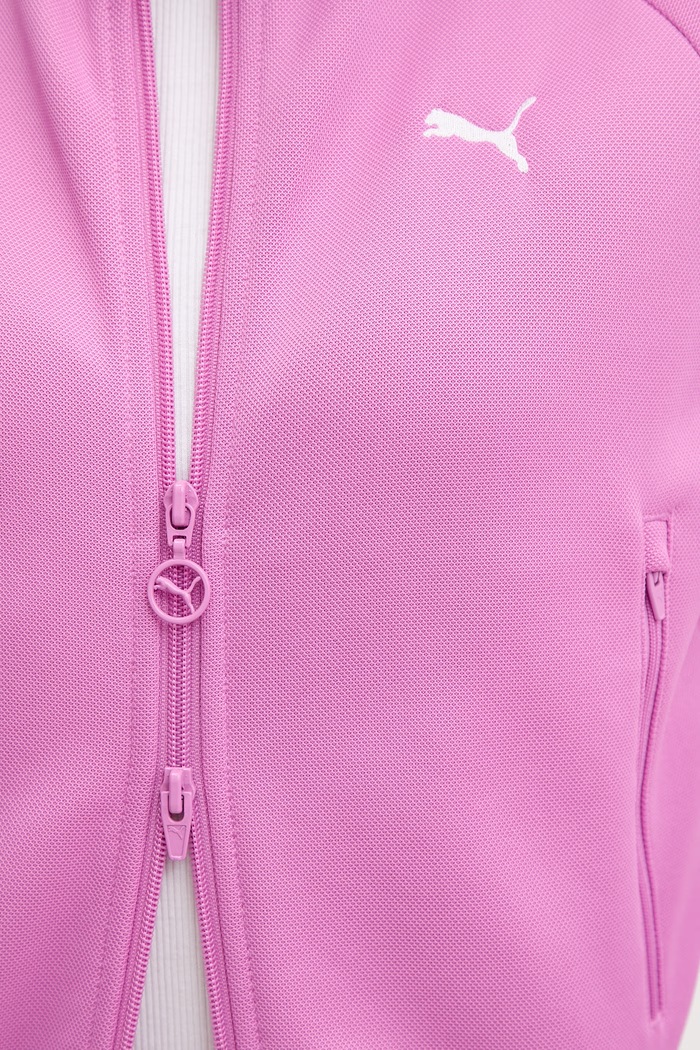 Puma mikina na zips dámska Always on 629796 fialová