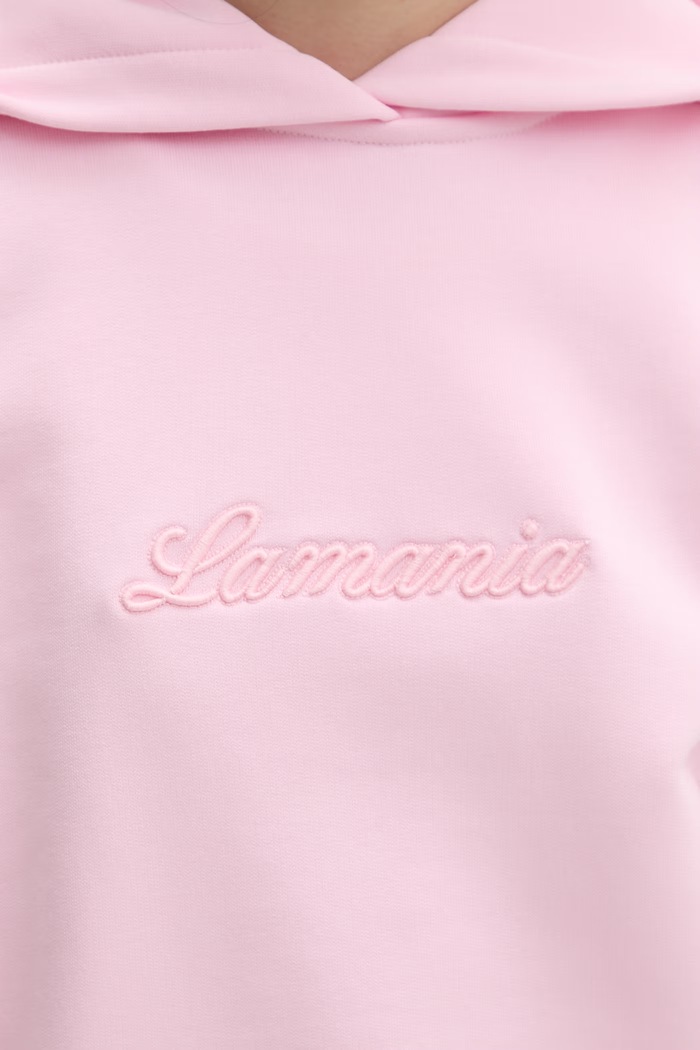 La Mania dámská mikina s bavlnou ROMINA růžová