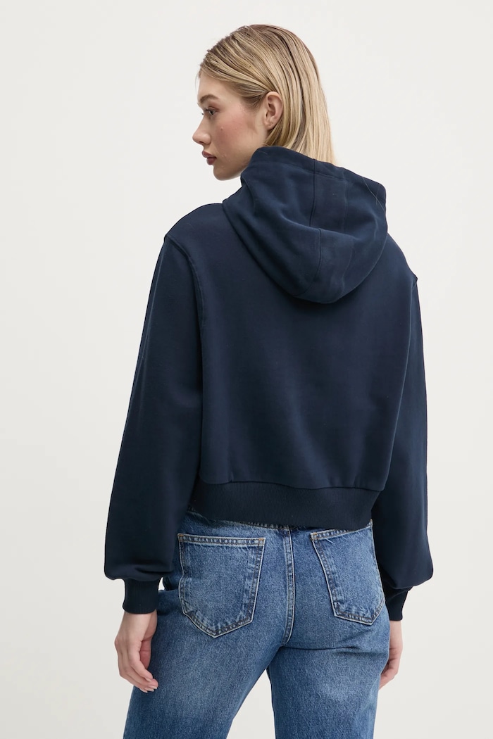 Îmbrăcăminte Red Bull Racing x Pepe Jeans bluza CROPPED LOGO HOODY RL580008 bleumarin