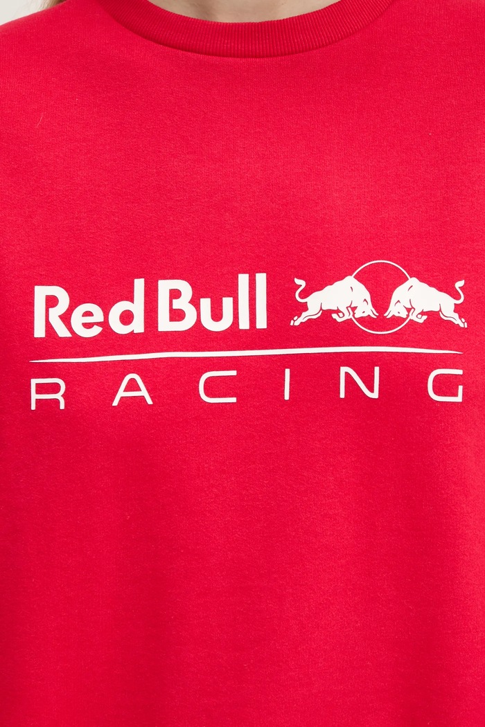 Red Bull Racing x Pepe Jeans bluza LOGO CREW RL580012 rosu