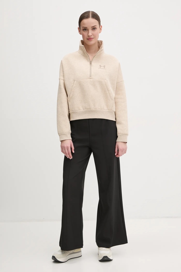 Under Armour bluza 1386460 beżowy SS25