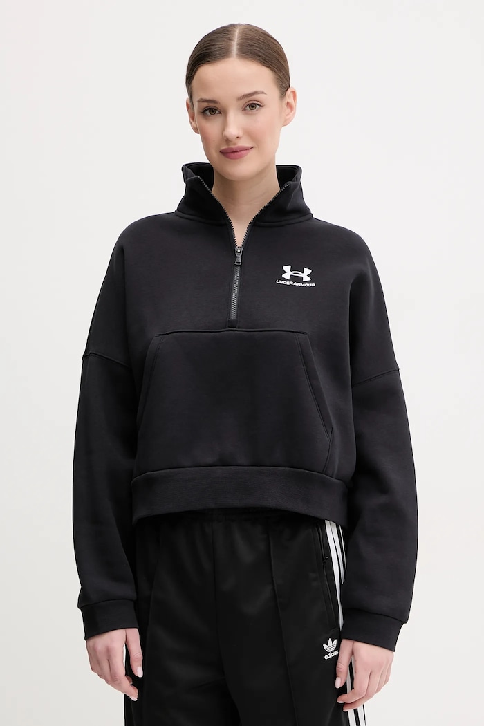 Dukserica Under Armour bez kapuljače crna 1386460