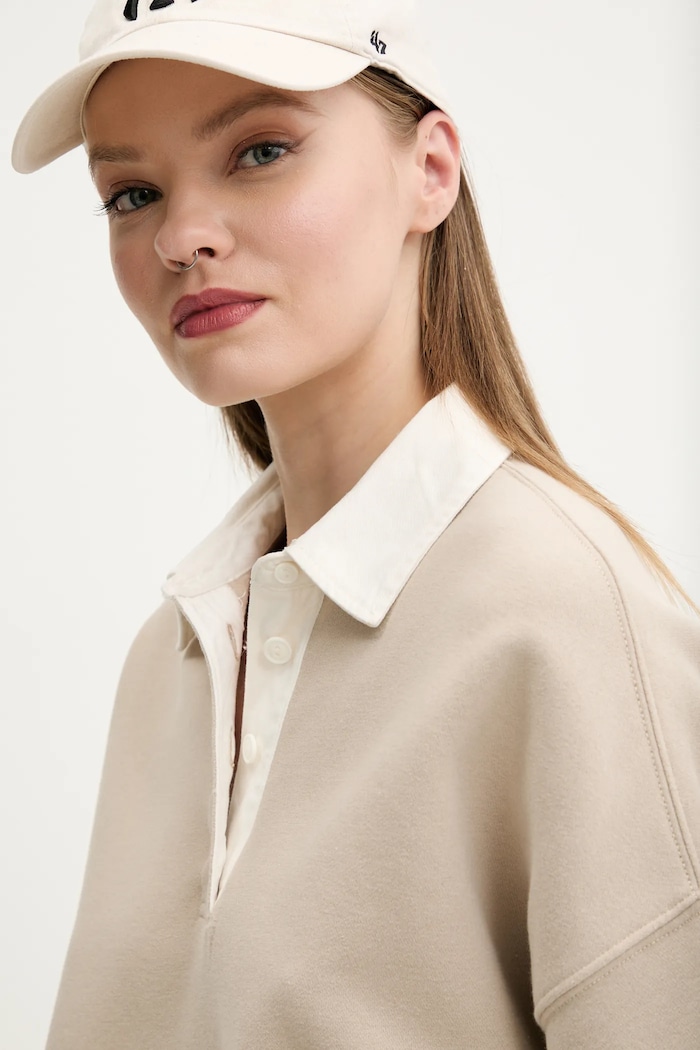Abercrombie & Fitch bluza beżowy KI152.5113.425