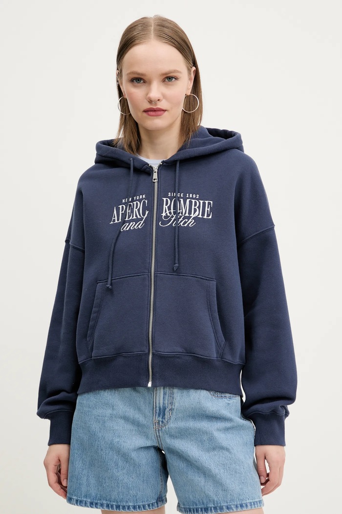 Abercrombie & Fitch felpa con blu navy KI185.5011.205