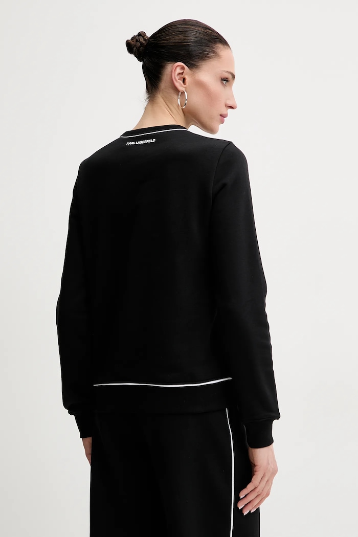 Odzież Karl Lagerfeld bluza A2W20066 czarny