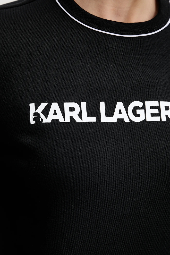 Karl Lagerfeld bluza A2W20066 czarny