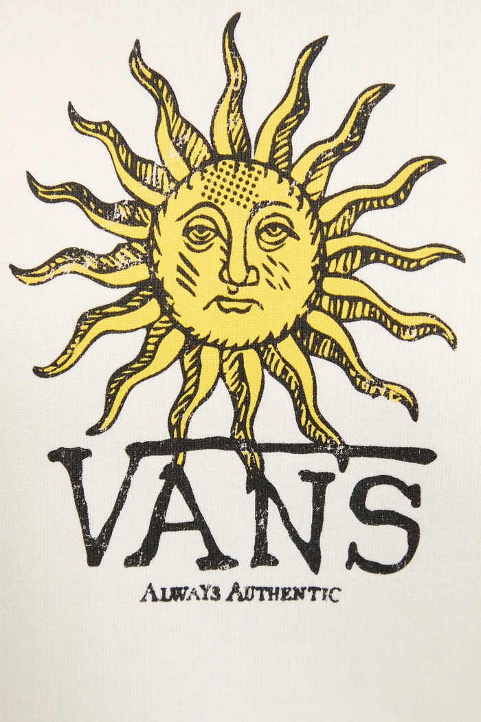 Bombažen pulover Vans VN000NXTFS81 bež
