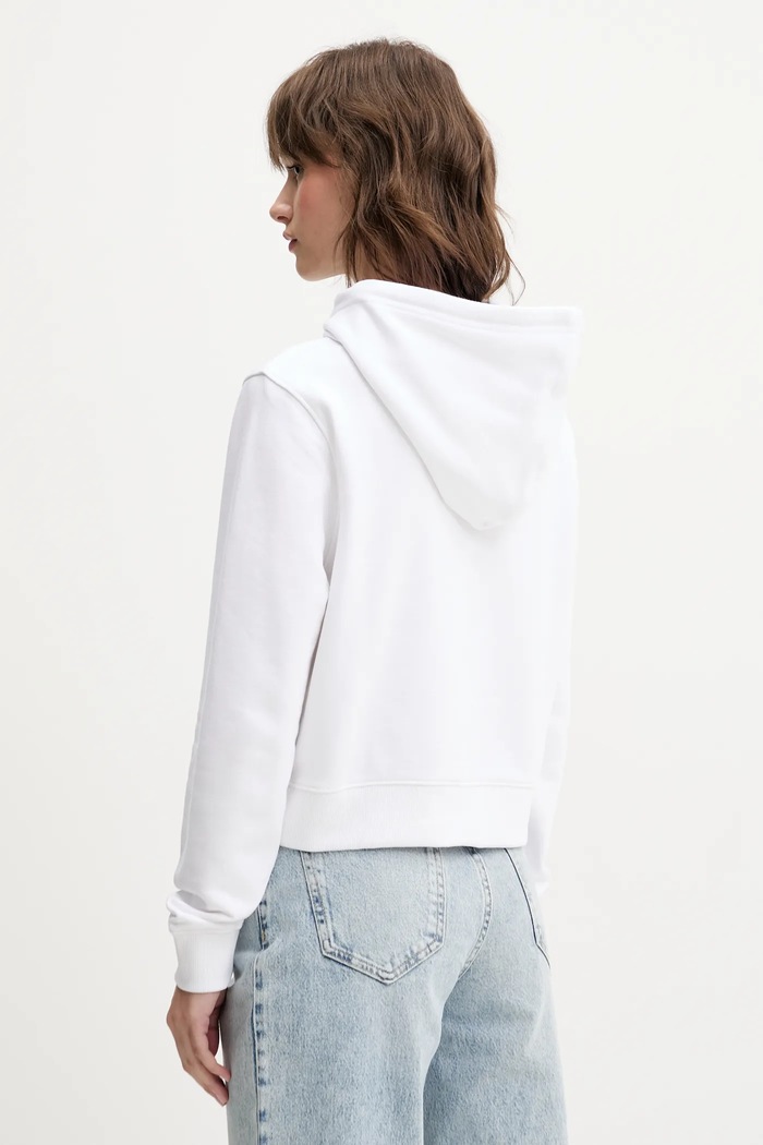 Oblečení Bavlněná mikina Guess Jeans W5GQ22.K68I4 bílá