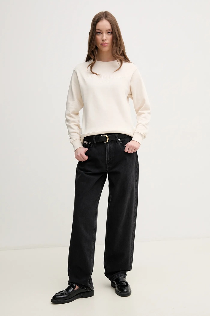 Pedro del Hierro hanorac de bumbac 8629653 bej SS25