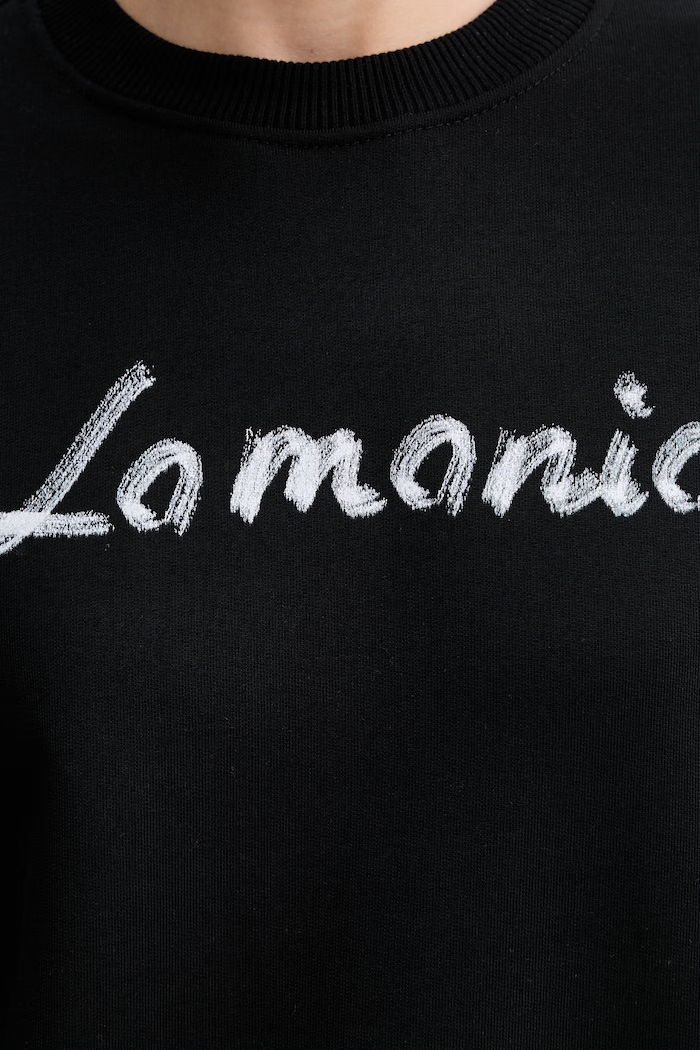 La Mania hanorac pentru femei FIORA FIORA negru