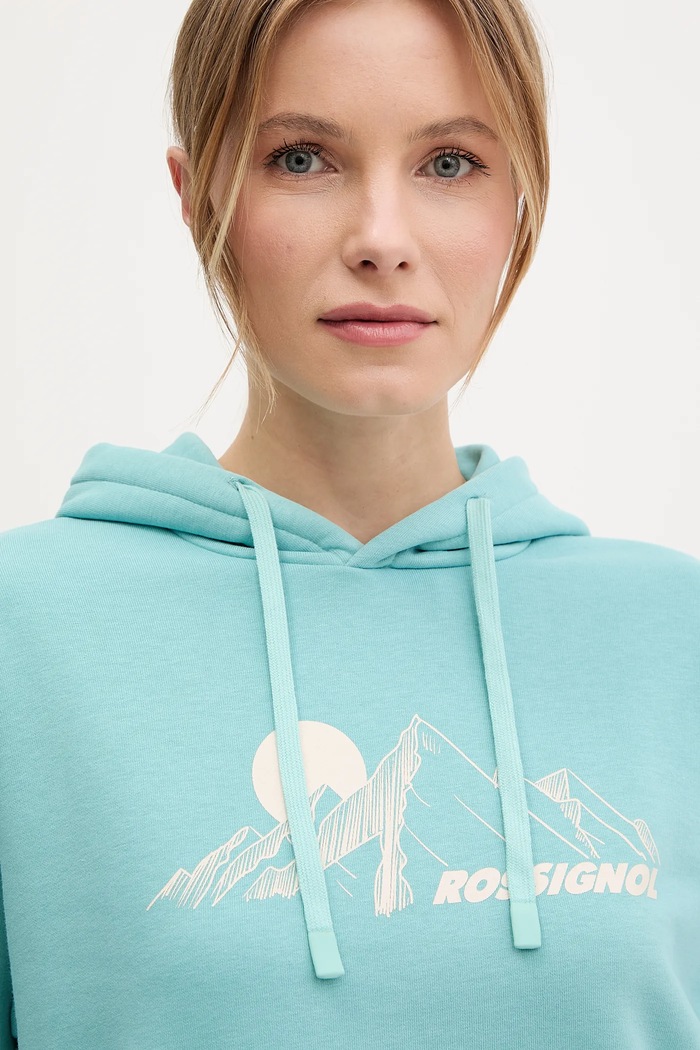Rossignol bluza Waterfall turkusowy RLNWS02