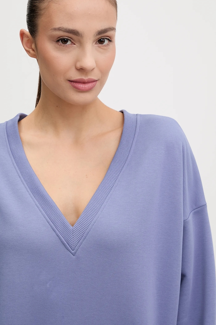 JOYINME sportos pulóver V-Essence lila Bluza.V.Essence