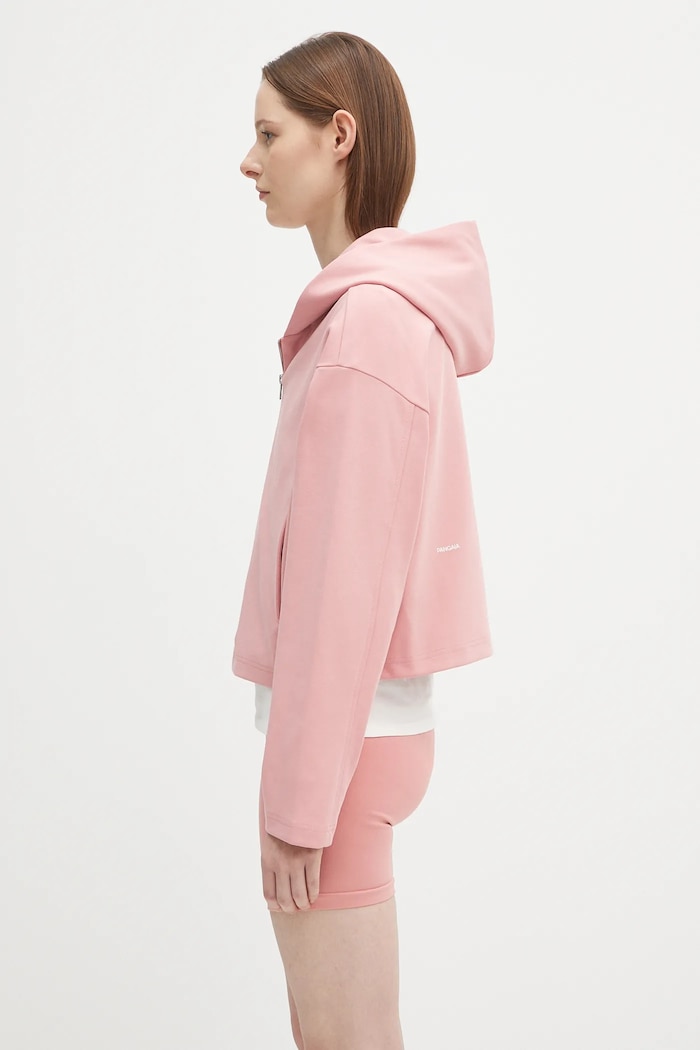 Mikina Pangaia DNA Double Jersey Zip Up Hoodie 10002361 ružová AW25