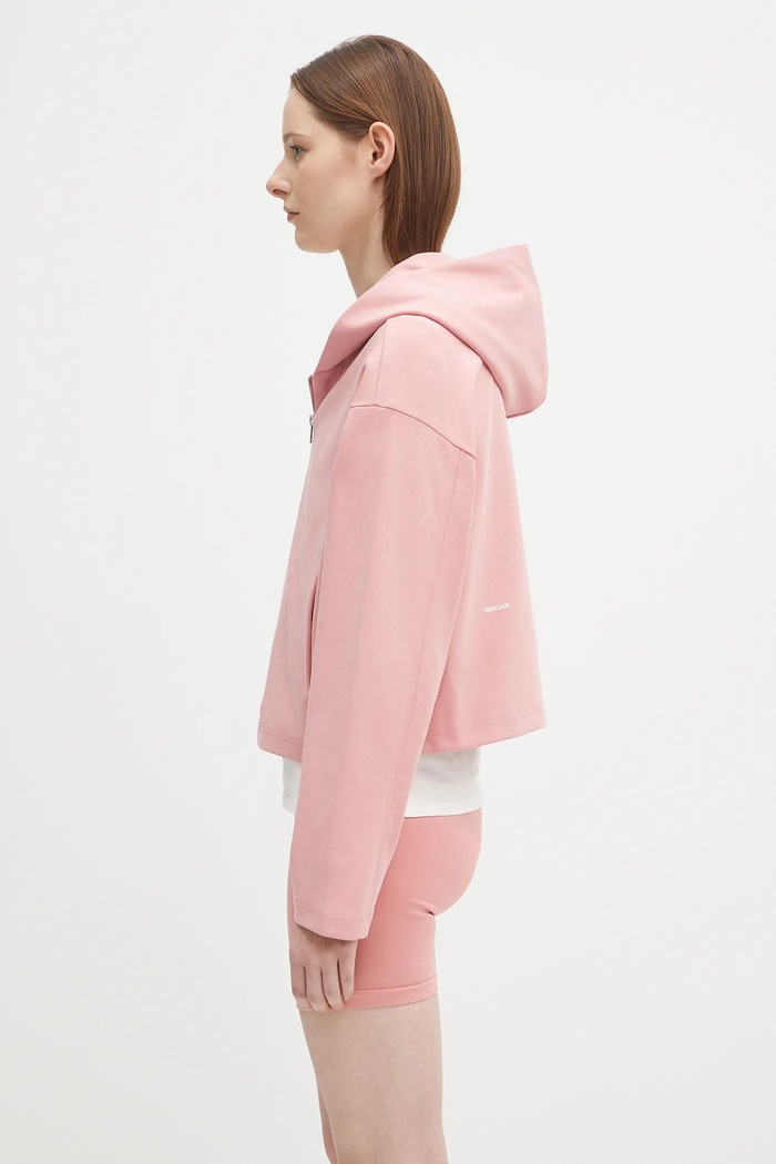 Mikina Pangaia DNA Double Jersey Zip Up Hoodie 10002361 ružová AW25