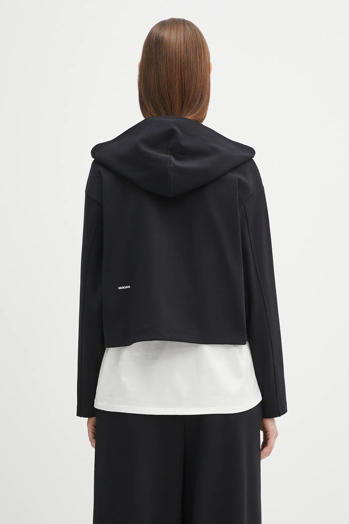 Abbigliamento Pangaia felpa DNA Double Jersey Zip Up Hoodie 10002361 nero