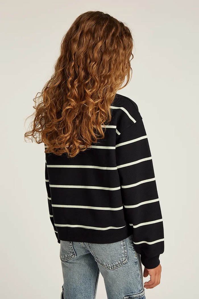 Calvin Klein Jeans bluza bawełniana dziecięca czarny IG0IG02751.PPYA
