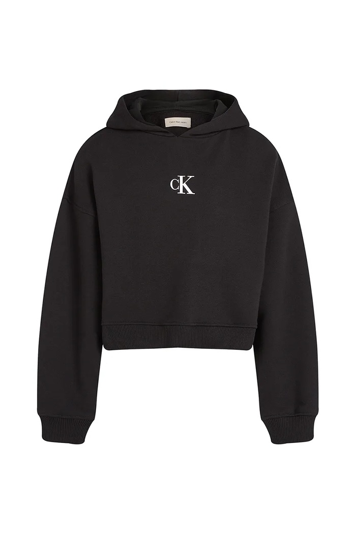 Calvin Klein Jeans bluza dziecięca IG0IG02755.PPYA czarny SS25