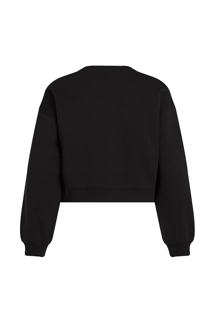 Dziewczynka Calvin Klein Jeans bluza bawełniana dziecięca IG0IG02823.128.176.PPYA czarny