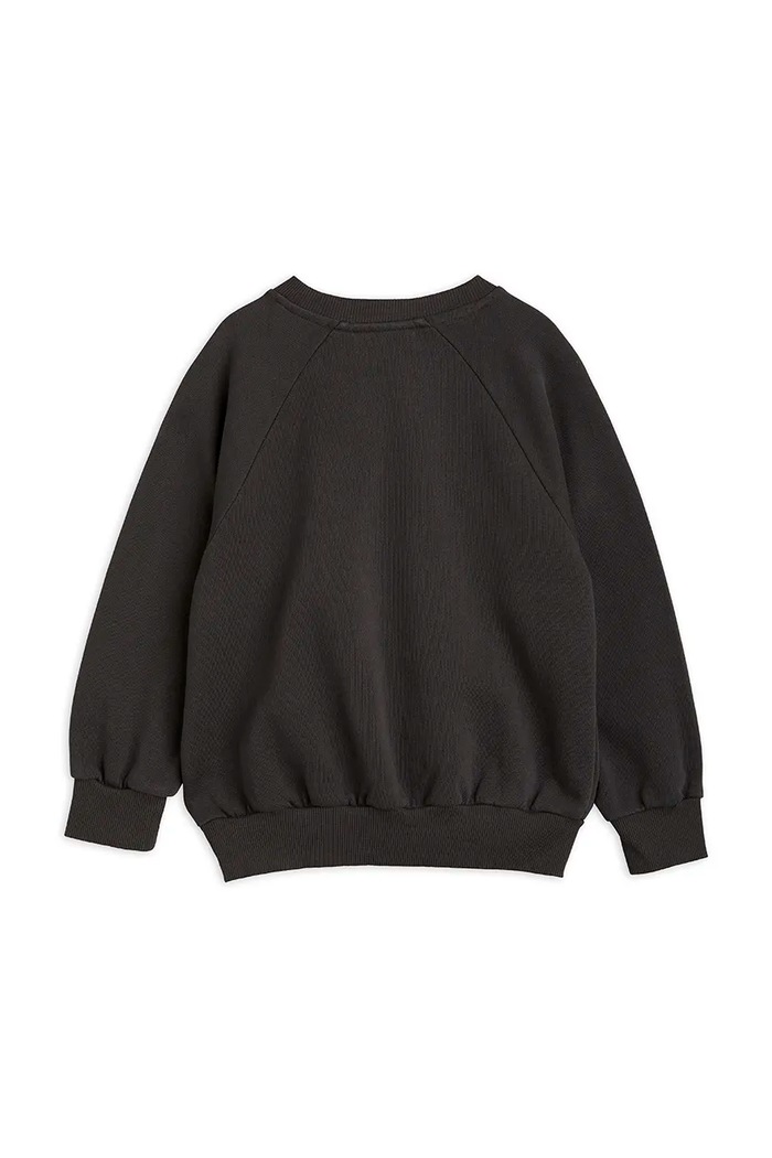 Dětská bavlněná mikina Mini Rodini Dashing dog 1100005799 černá SS25