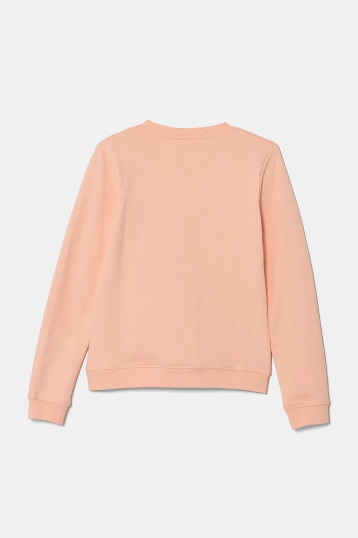 Guess bluza bawełniana dziecięca J5RQ05.KAD74.PPYA pomarańczowy SS25