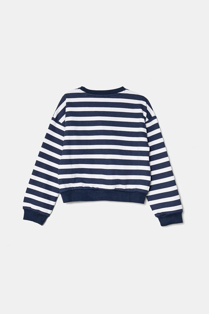 Guess Bluza bawełniana dziecięca J5RQ06.KA6R4.PPYA niebieski SS25