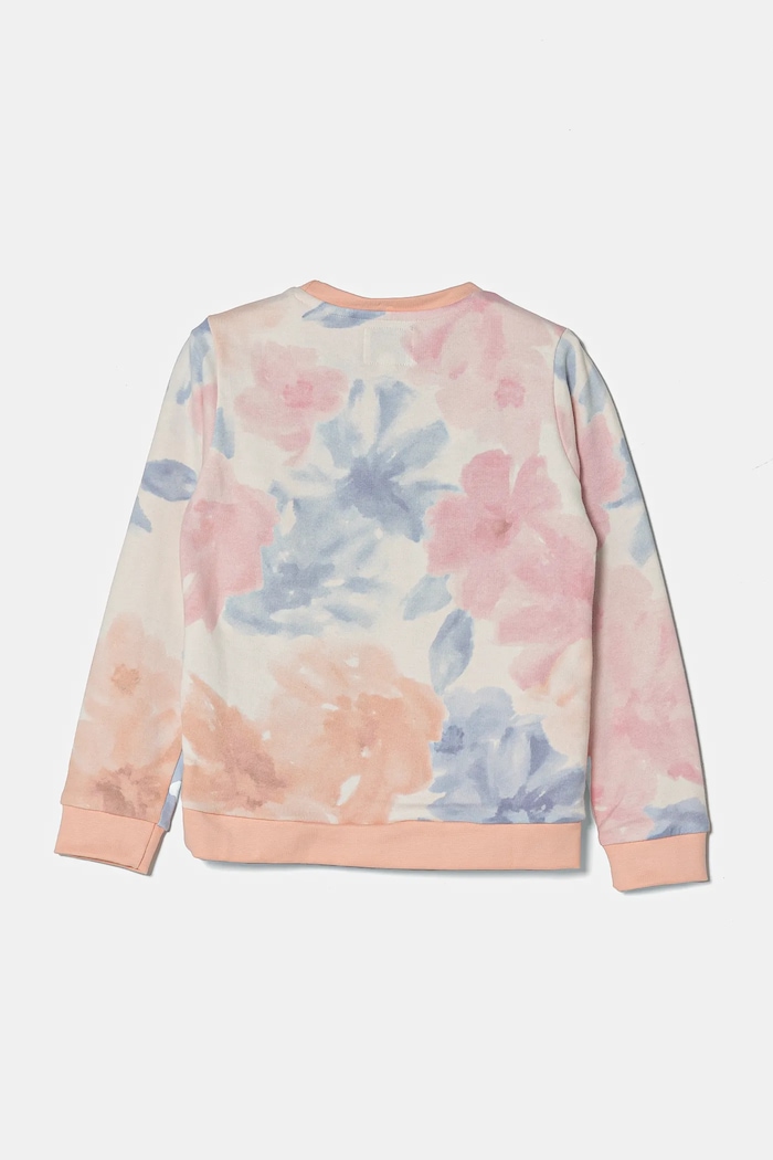 Guess bluza bawełniana dziecięca K5RQ01.KA6R4.PPYA niebieski SS25