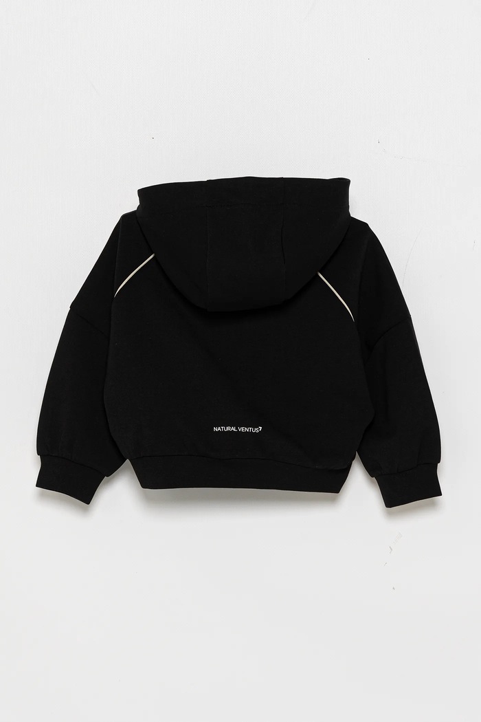 Dječja dukserica EA7 Emporio Armani 7G000038.AF12501 crna SS25
