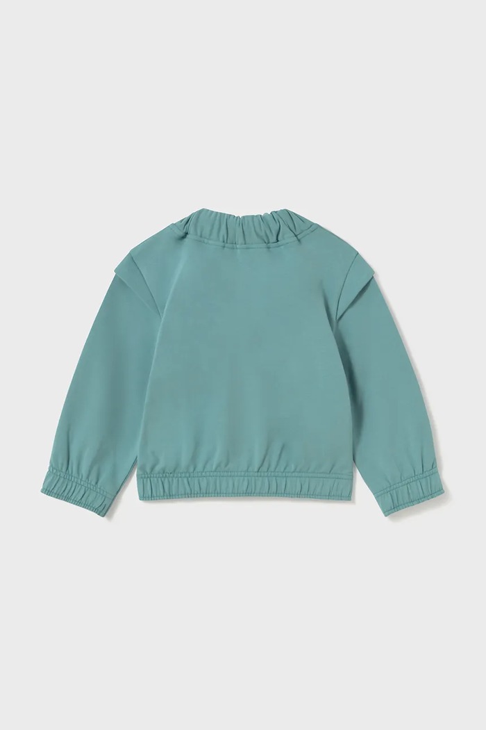 Dziewczynka Mayoral bluza dziecięca 1462.4D.Baby.PPYA turkusowy