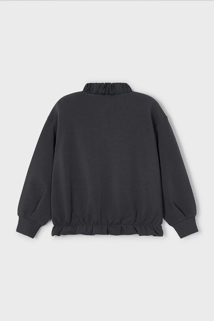 Mayoral Bluza copii 3410.6H.Mini.PPYA gri SS25