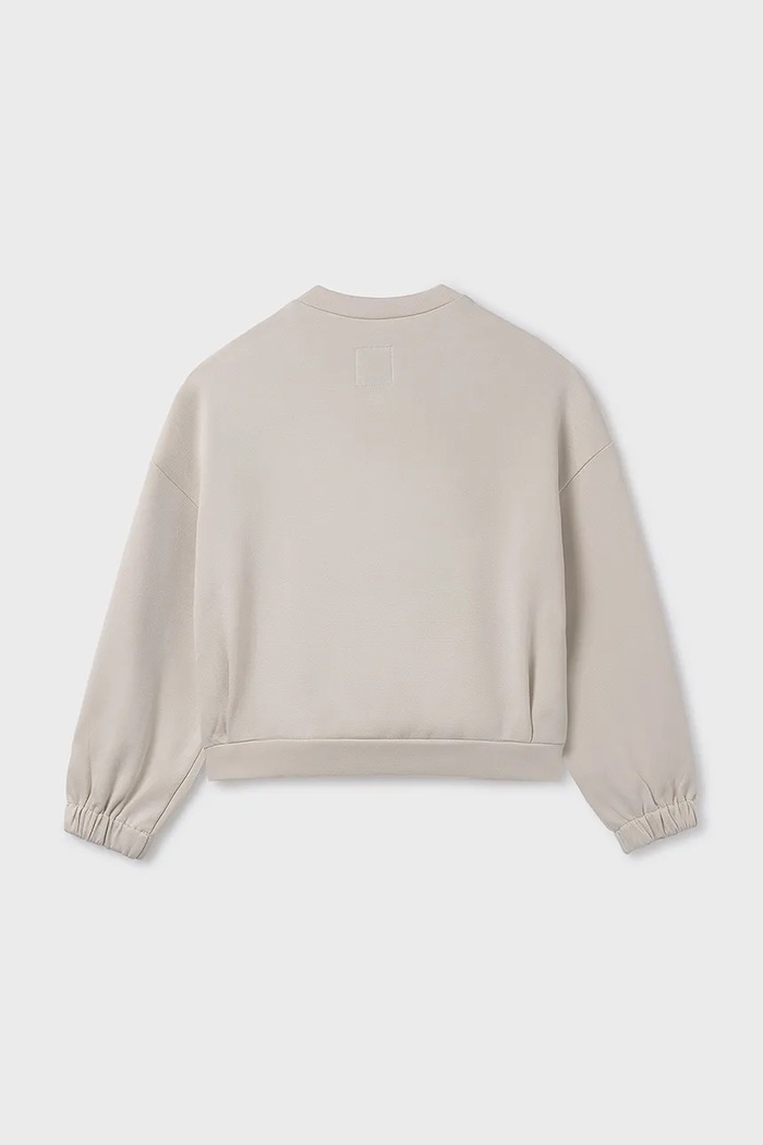 Mayoral bluza dziecięca 6407.8D.Junior.PPYA beżowy SS25