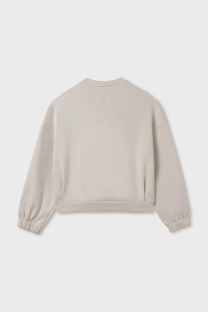 Mayoral bluza dziecięca 6407.8D.Junior.PPYA beżowy SS25