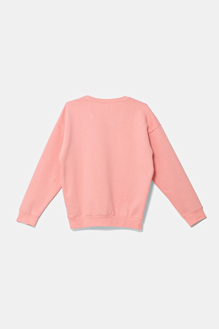 DÍVKA Dětská mikina adidas Originals JI5819 oranžová