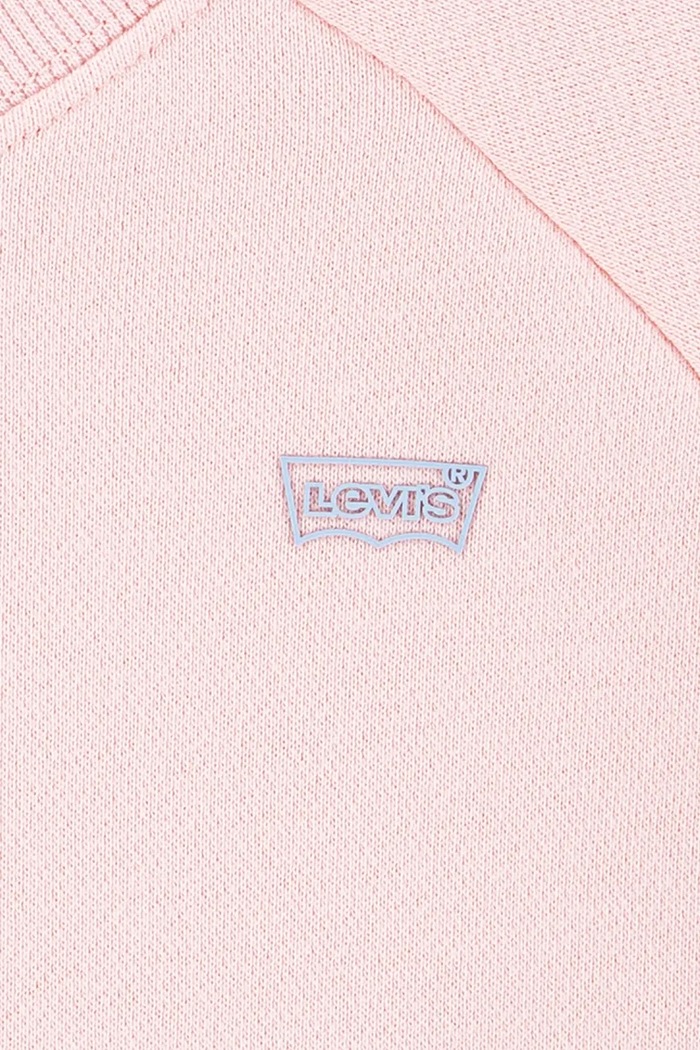 DÍVKA Dětská mikina Levi's LEVIS HD SILICONE BATWING 4EM191 růžová