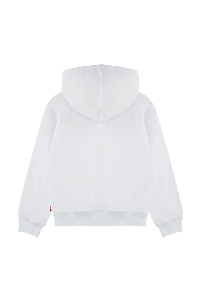 Παιδική μπλούζα Levi's BATWING PATCH HOODIE 3EN102 λευκό SS25