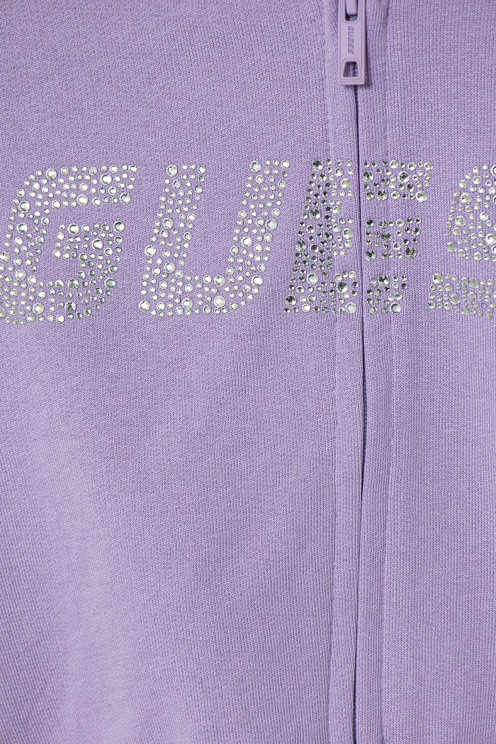Κοριτσίστικα Παιδική βαμβακερή μπλούζα Guess J5GQ07.KCRP0.PPYA μωβ