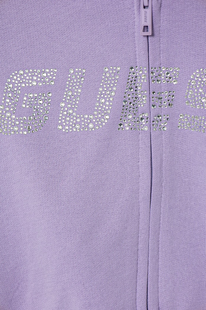 Κοριτσίστικα Παιδική βαμβακερή μπλούζα Guess J5GQ07.KCRP0.PPYA μωβ