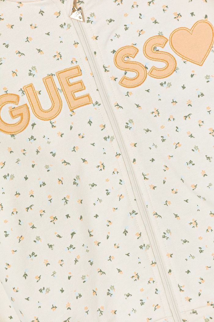 Dziewczynka Guess Bluza bawełniana dziecięca K5GQ02.KA6R4.PPYA beżowy