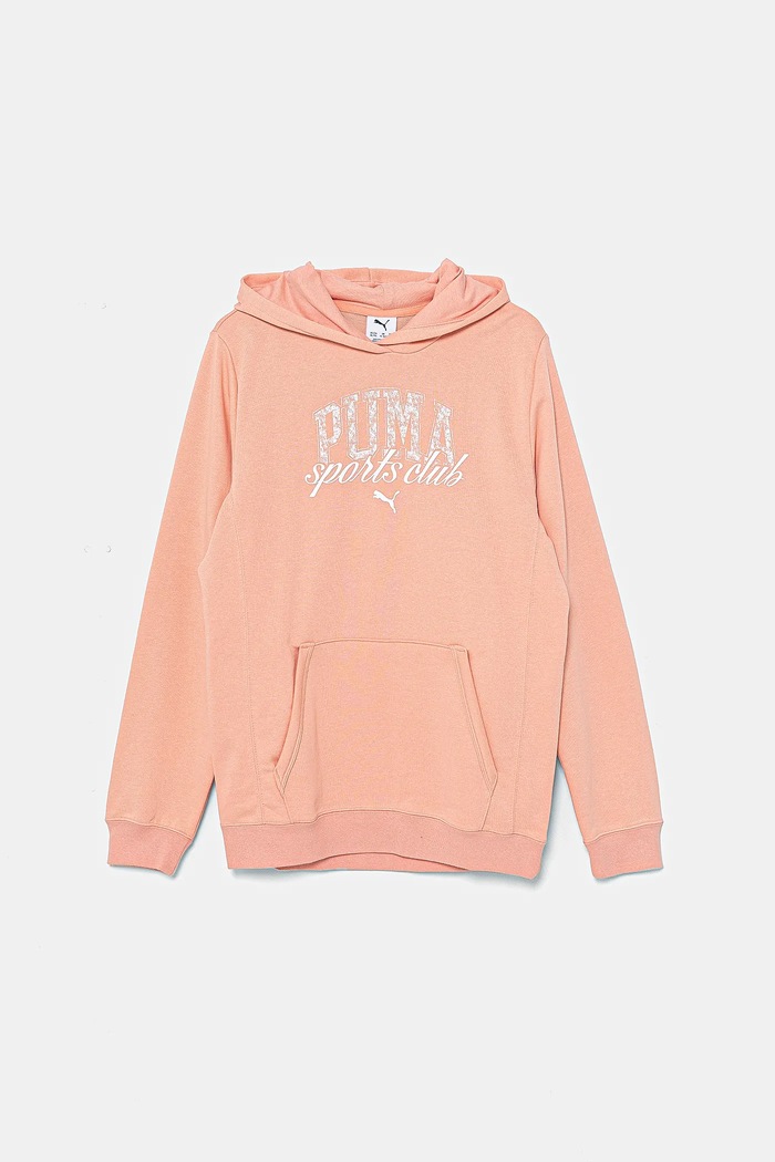 Puma bluza dziecięca CLASS Hoodie TR nadruk pomarańczowy 685829