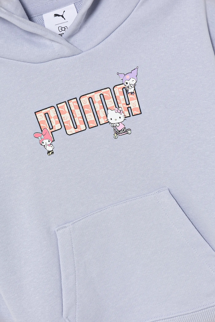 Dziewczynka Puma bluza dziecięca HELLO KITTY & FRIENDS Relaxed Hoodie TR 630063 niebieski