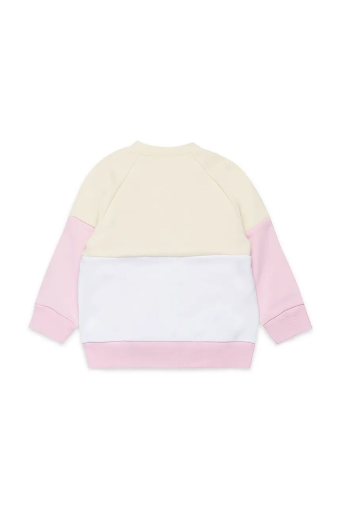 Dětská bavlněná mikina Marni MS305B SWEAT-SHIRT M01389 růžová SS25