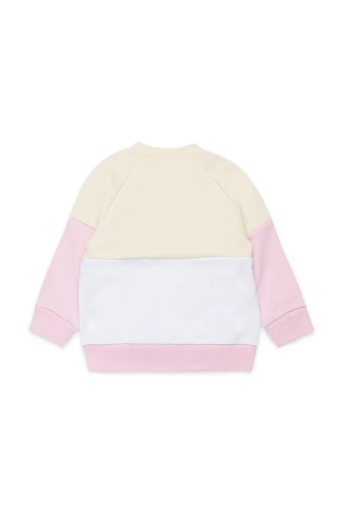 Dětská bavlněná mikina Marni MS305B SWEAT-SHIRT M01389 růžová SS25